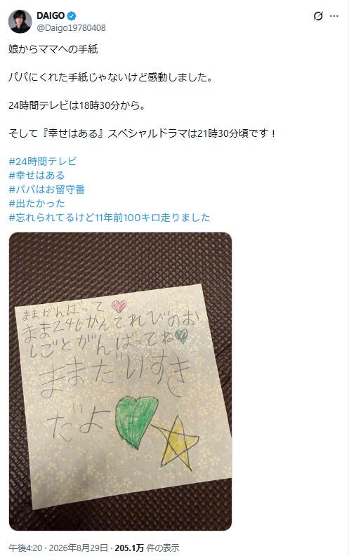 DAIGO Xより