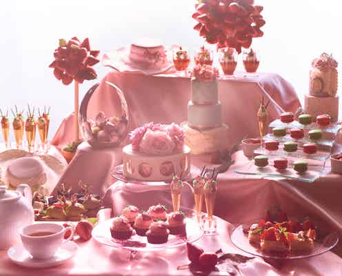 エレガントな苺スイーツがずらり!コンラッド東京で春の味覚を先取り