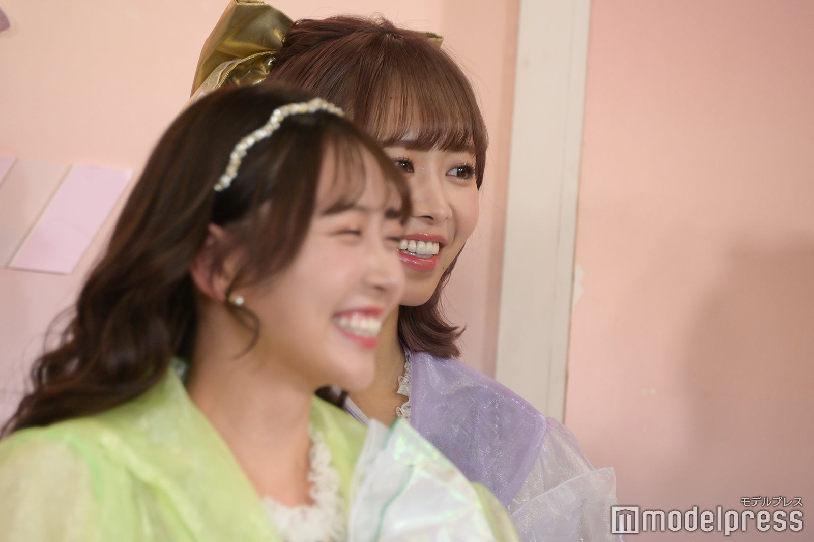 櫻井優衣、仲川瑠夏／FRUITS ZIPPER（C）モデルプレス