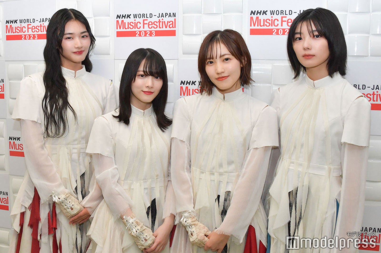 （左から）山崎天、森田ひかる、松田里奈、藤吉夏鈴