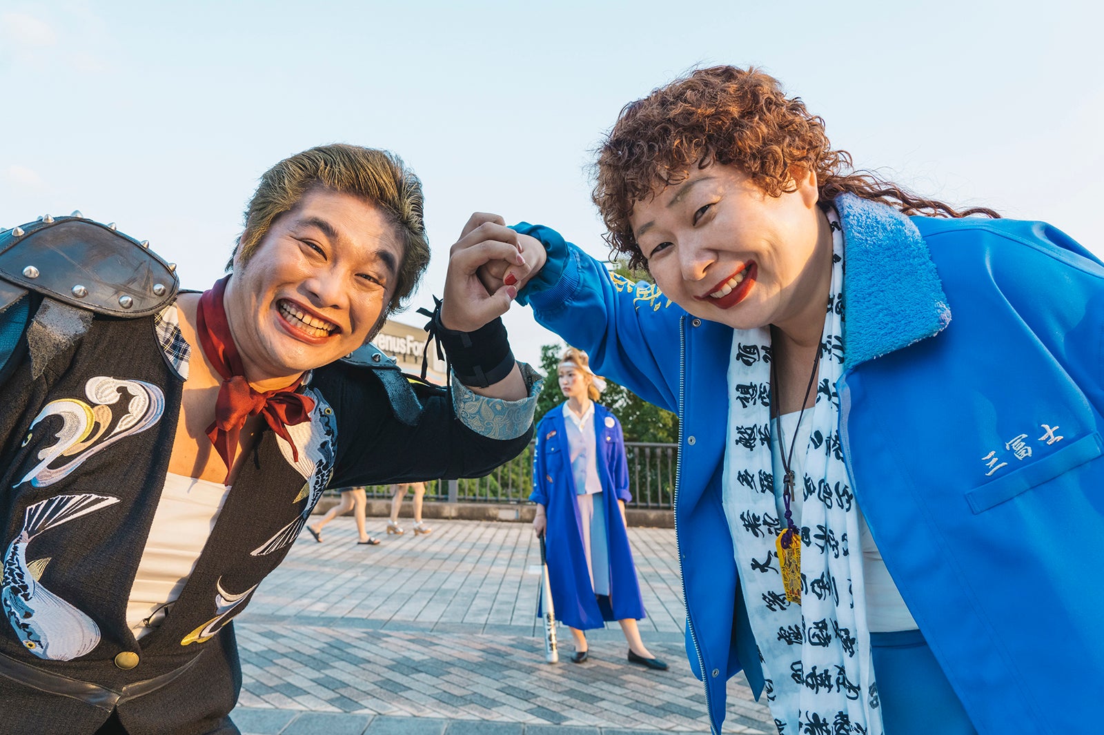イベントで公開されたメイキング写真（C）2021「地獄の花園」製作委員会