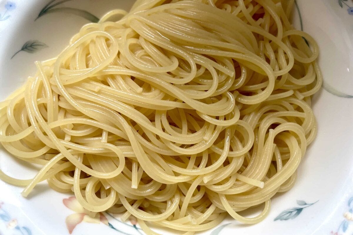 納豆パスタ
