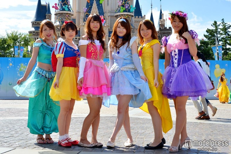 仮装をしたゲスト