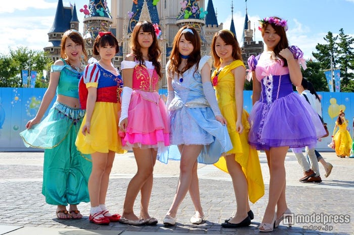 仮装をしたゲスト