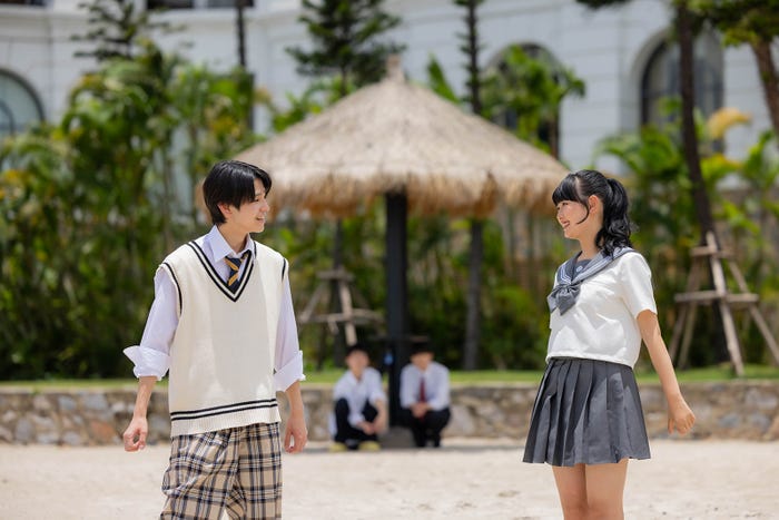 しゅん、ひな「今日、好きになりました。ハロン編」(C)AbemaTV, Inc.