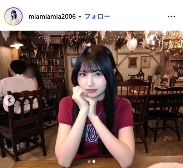 藤田みあInstagramより