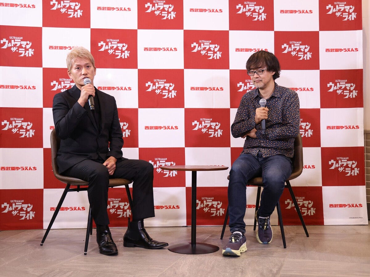 2人がウルトラマンとアトラクションに対する熱い思いを語ってくれました