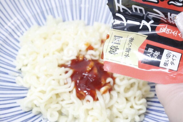チョル麺ソース　和える