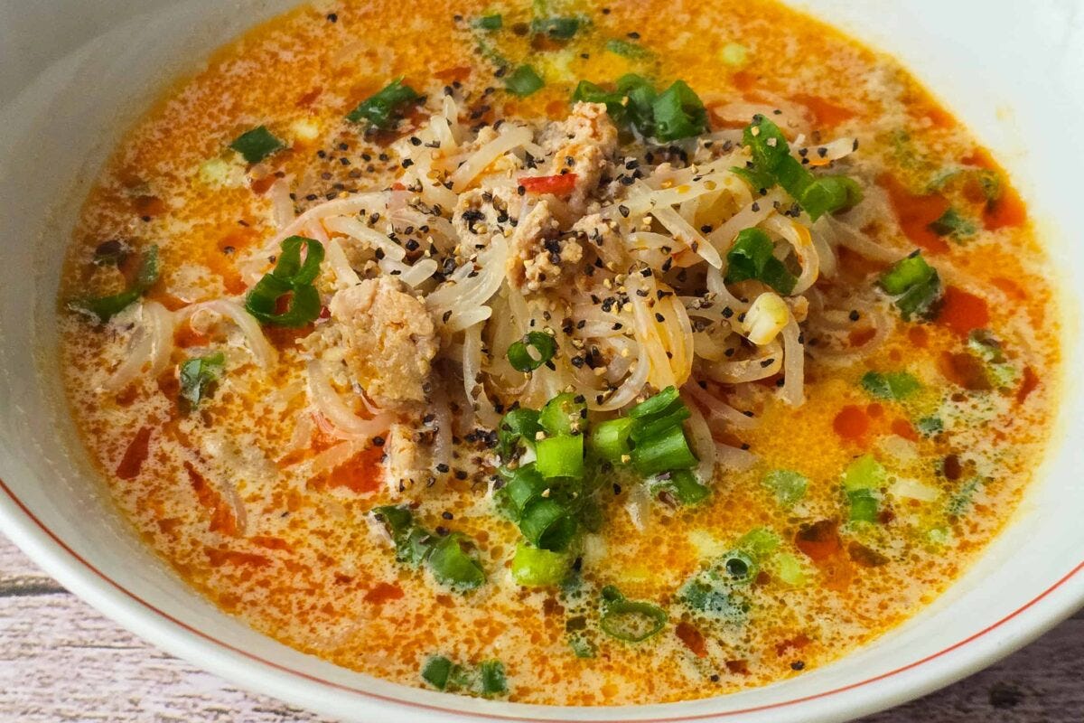 痩せ担々麺