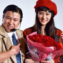 (左から)スギちゃん、武井咲