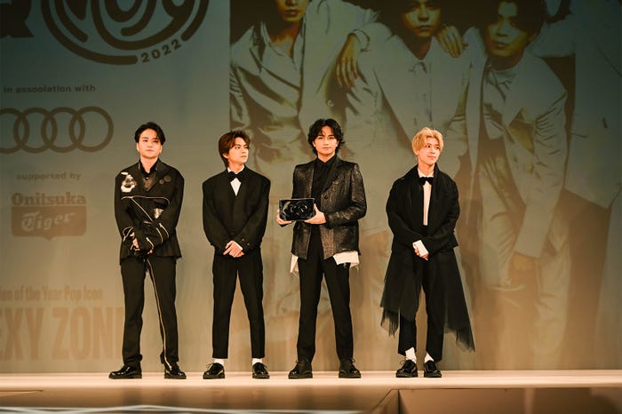 菊池風磨、佐藤勝利、中島健人、松島聡(Sexy Zone)/「GQ MEN OF THE YEAR 2022」Photographed by ogata_photo(C)2022 CONDE NAST JAPAN.All rights reserved.