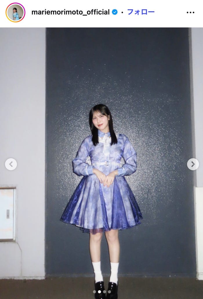 森本茉莉Instagramより