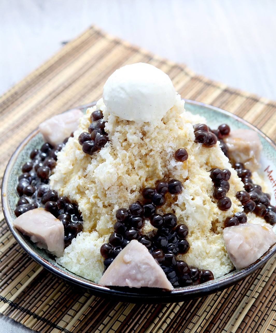 日本限定玄米ミルクティーかき氷　￥1,200／画像提供：MeetFresh 鮮芋仙