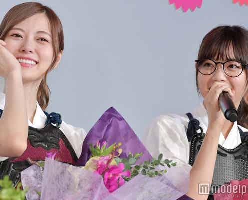乃木坂46西野七瀬・白石麻衣ら、サプライズに涙<あさひなぐ>