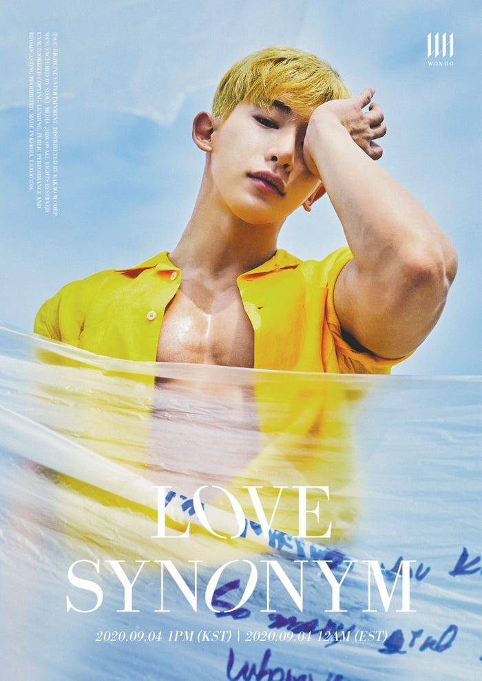 WONHO『Love Synonym #1 : Right for Me』コンセプトフォト(画像提供:HIGHLINE ENTERTAINMENT)