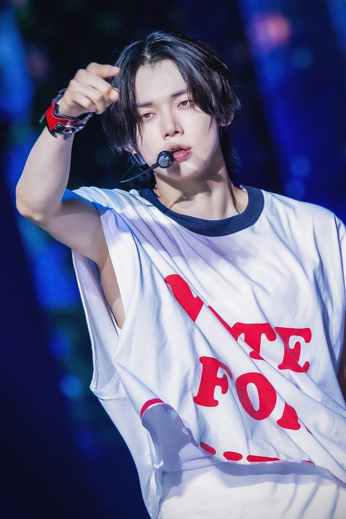 ヨンジュン「TOMORROW X TOGETHER WORLD TOUR<ACT:SWEET MIRAGE>IN JAPAN」4月18日さいたまスーパーアリーナ公演より(P)&(C)BIGHIT MUSIC