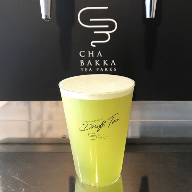 週替りでドラフトティーをご提供／画像提供：Third Bay