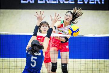 バレー女子 日本が崖っぷちに タイに2セット連取許す 長いラリー競り負け続き、流れ引き寄せられず