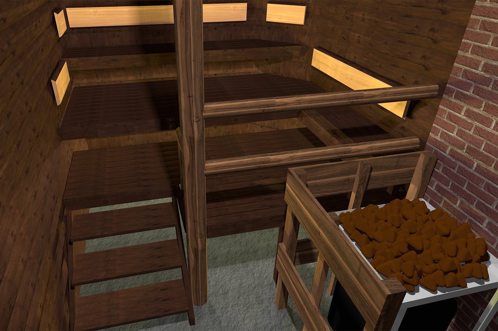 「フィンランドサウナ」（イメージ）／画像提供：東京ドーム