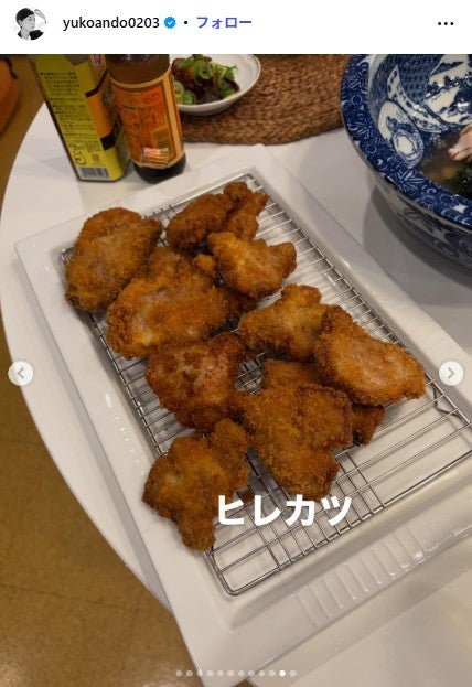 安藤優子Instagramより