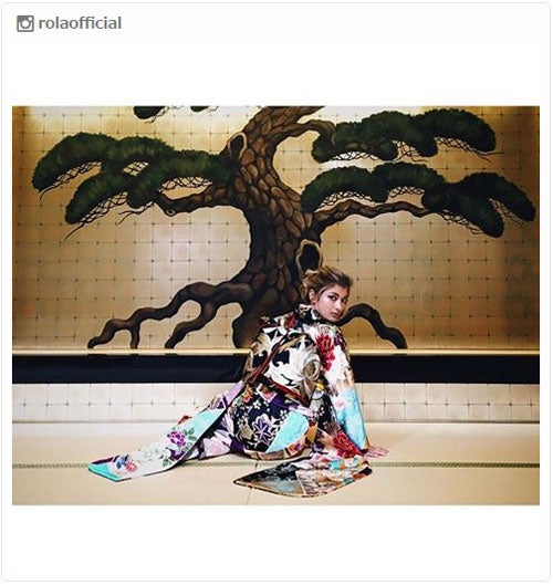 ローラ「誇りに思う」豪華着物姿にファンから「かっこ良い」の声