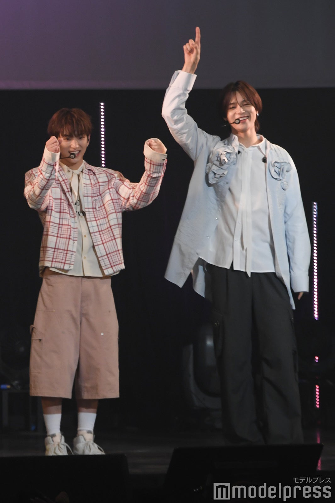 アリーナツアーに喜ぶHARUA、K（C）モデルプレス