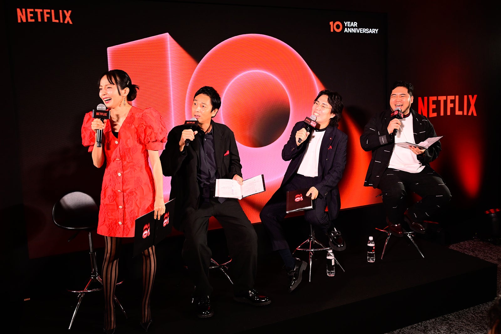 ベッキー、徳井義実、高比良くるま、松井ケムリ（提供写真）