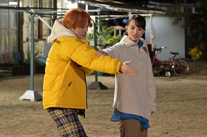 菊池風磨、清原果耶/「ファイトソング」第8話より(C)TBS
