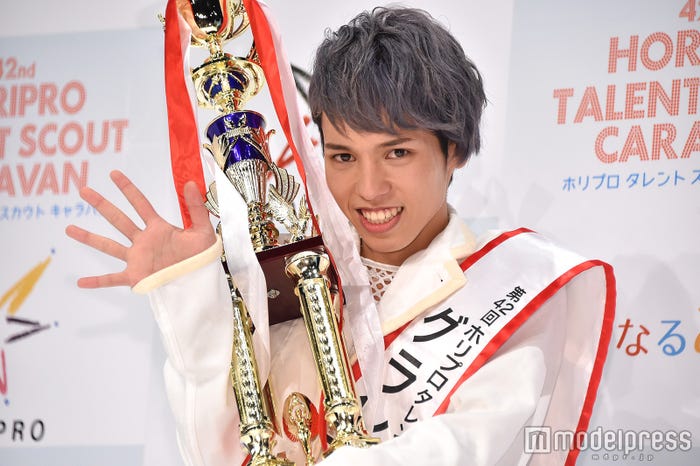 『第42回 ホリプロタレントスカウトキャラバン』グランプリ定岡遊歩さん (C)モデルプレス