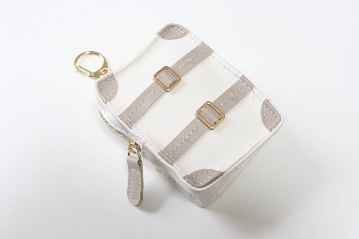 THREEPPY　スリーピー　チャーム付エコバッグ、キャリーケース風、PK（リカちゃん）