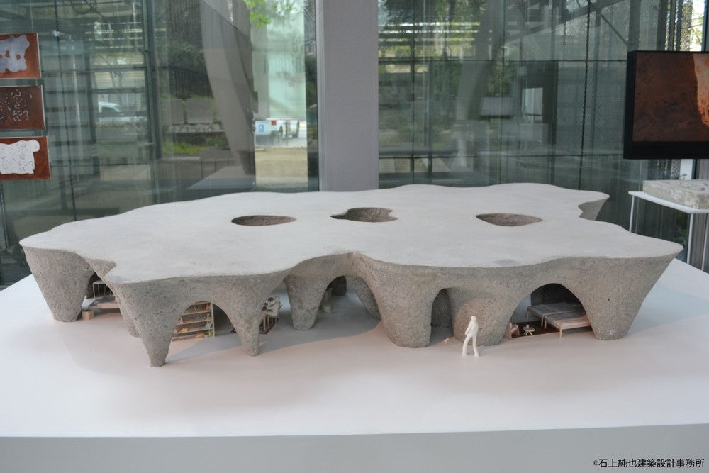 パリ「カルティエ財団現代美術館」個展で展示された模型／画像提供：温故知新