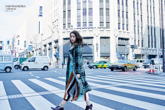 桜井玲香/「BRODY10月号」より(提供写真)