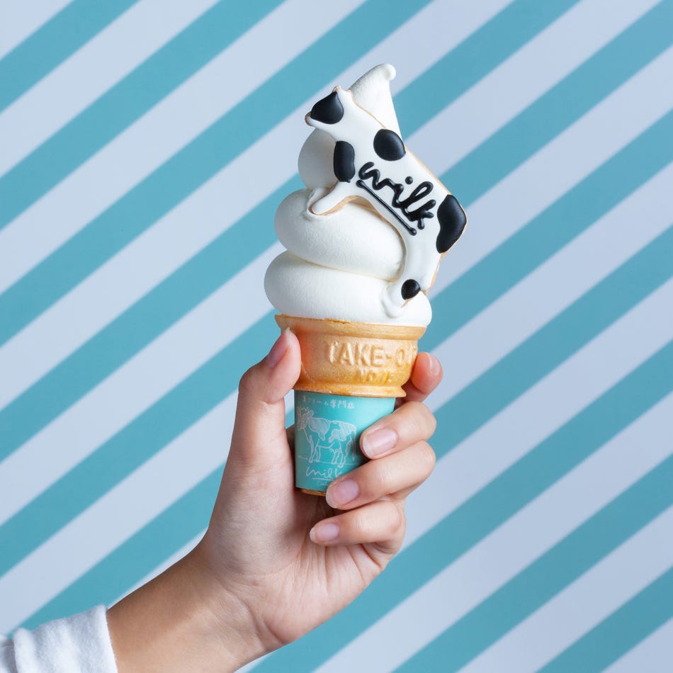 生クリーム専門店「ミルク」沖縄国際通りにテイクアウト専門店