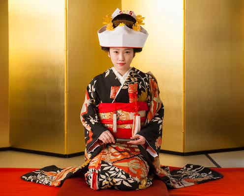 川栄李奈、和装の花嫁姿披露 「とと姉ちゃん」クランクアップ