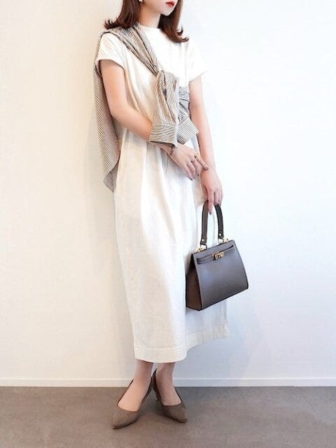 淡色コーデ　秋