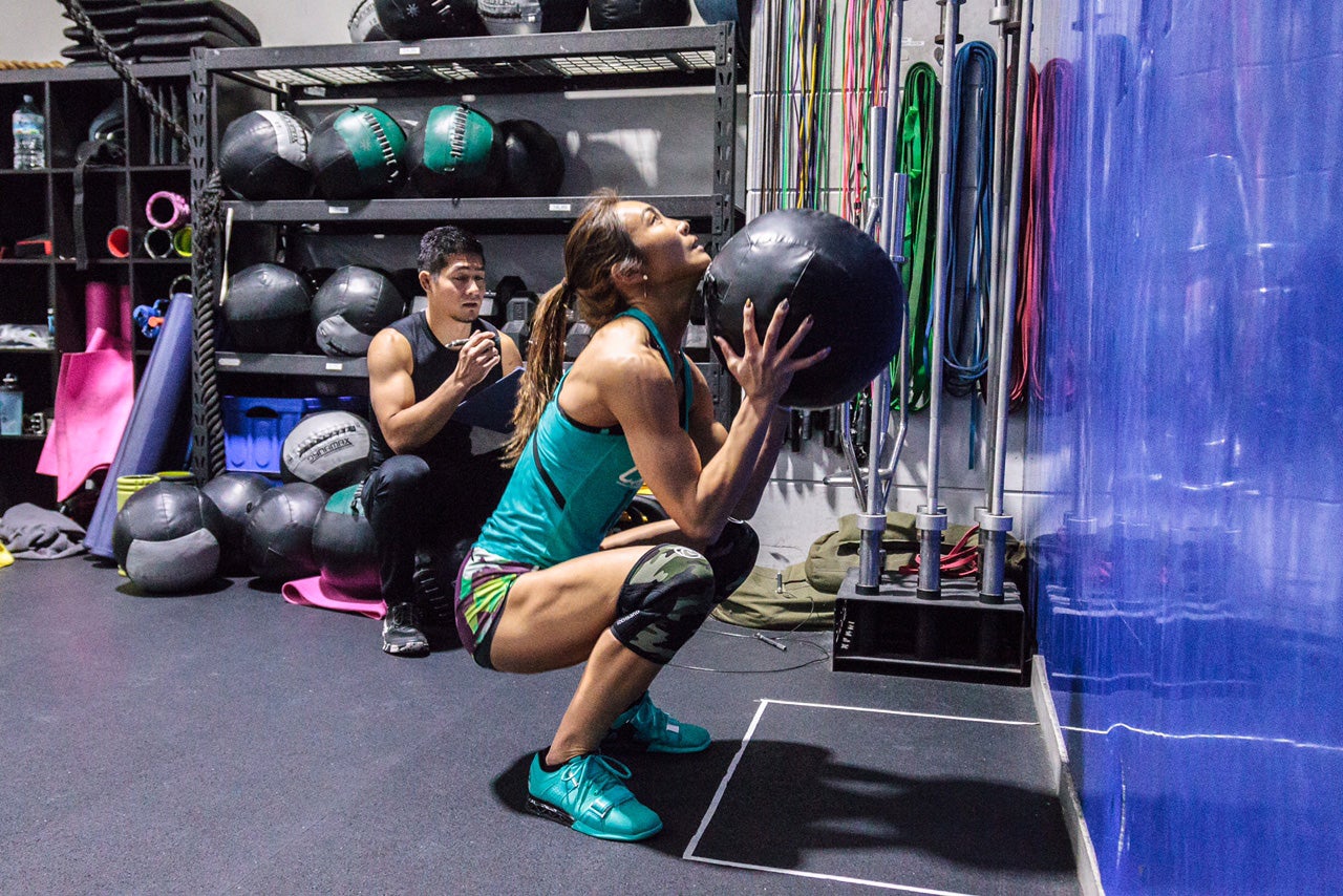 トレーニングの様子（提供写真） 