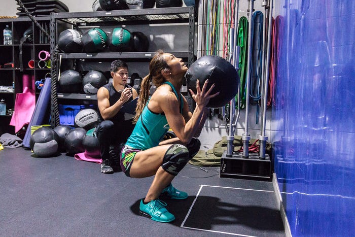 トレーニングの様子(提供写真)