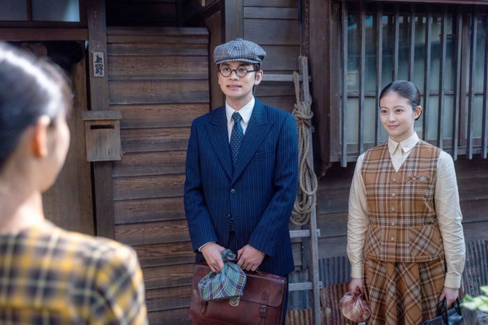 北村匠海、今田美桜「あんぱん」第93話(C)NHK