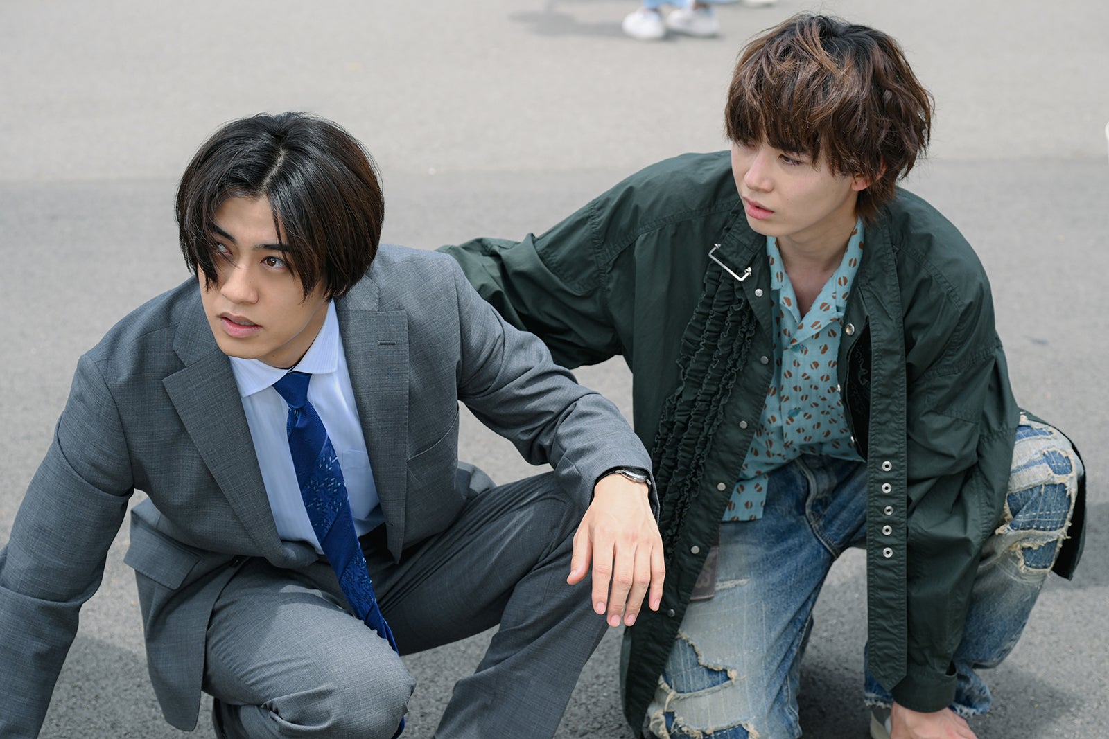 高橋海人、豊田裕大「DOPE 麻薬取締部特捜課」第9話（C）TBS