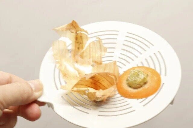 セリア　ちょい捨てゴミフィルター145mm用　使用例