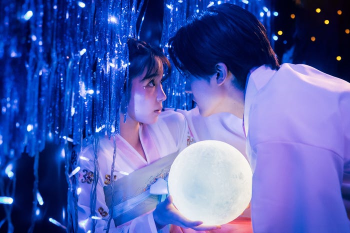 幸澤沙良、櫻井海音(C)TBS/撮影:加藤春日