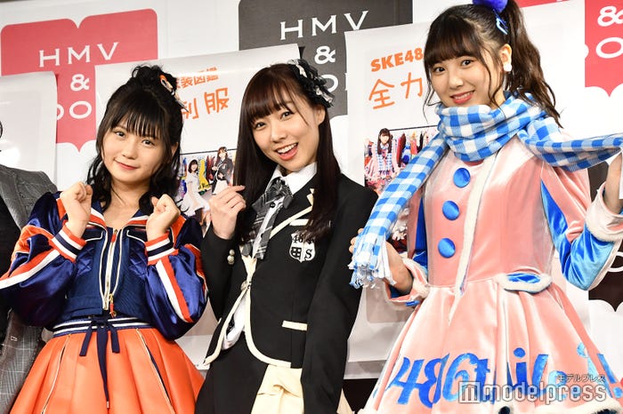 (左から)小畑優奈、須田亜香里、菅原茉椰(C)モデルプレス