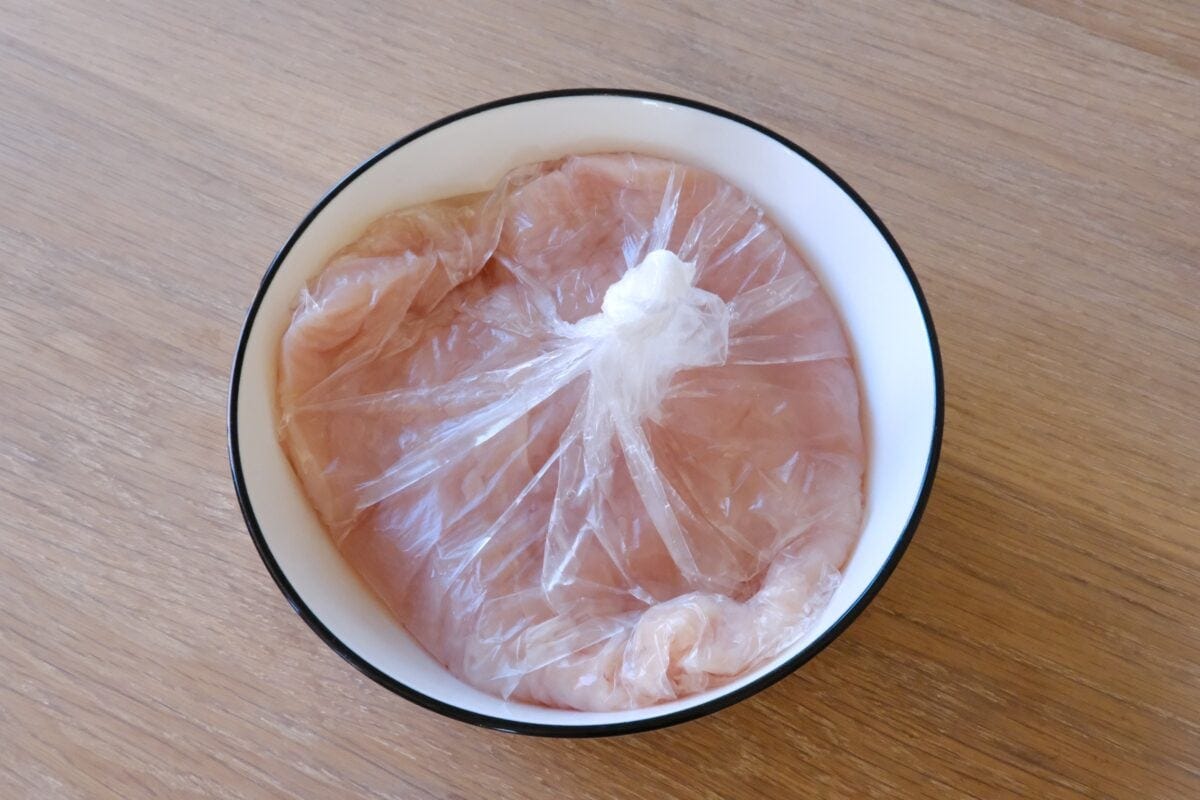 北斗晶「鶏むね肉のわらじカツ」