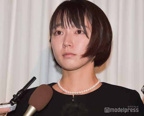 吉岡里帆、事務所社長の死に号泣 懸命な訴えが記者の胸を打つ