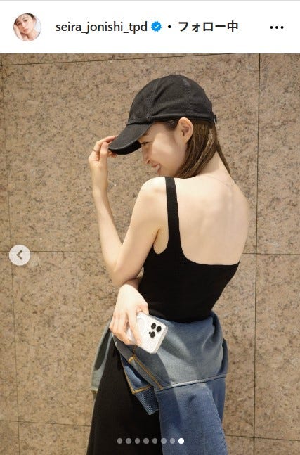 上西星来Instagramより