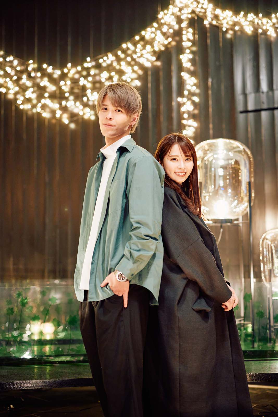 白鳥大珠、西村歩乃果／Netflix「オオカミちゃんには騙されない」（C）Netflix