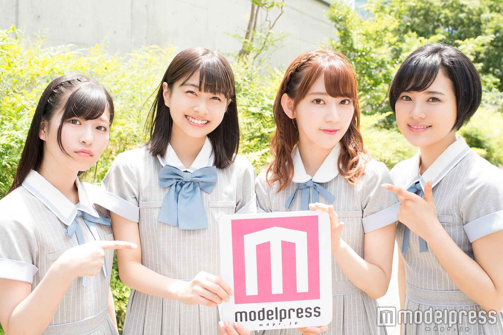 月足天音、松岡はな、宮脇咲良、兒玉遥（C）モデルプレス