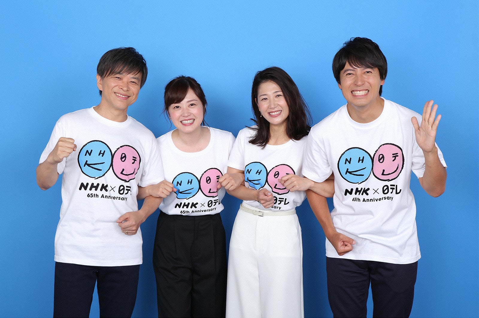 NHK×日テレ、コラボで同時生放送　両局の顔揃う「あの人があの番組に？」＜特番進行アナコメント＞