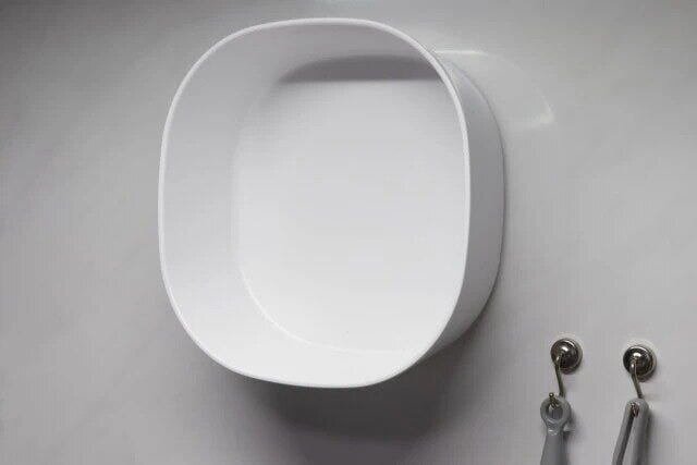 ダイソー 湯おけ(バス用、マグネット) ダイソーの浮かせられる湯おけ(バス用、マグネット)