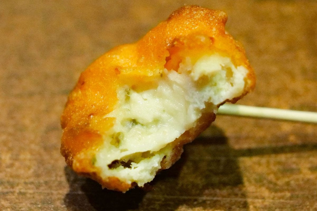 からあげクン断面